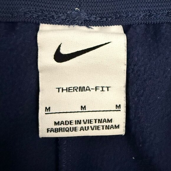 Nike Therma-Fit Starting 5 Fleece Basketball Jogger Pants Navy Blue Men's Medium - Picture 10 of 12